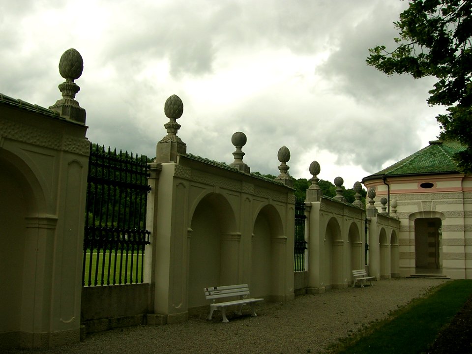 Hofgarten Eichstätt -Südmauer