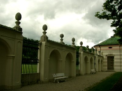 Hofgarten Eichstätt -Südmauer