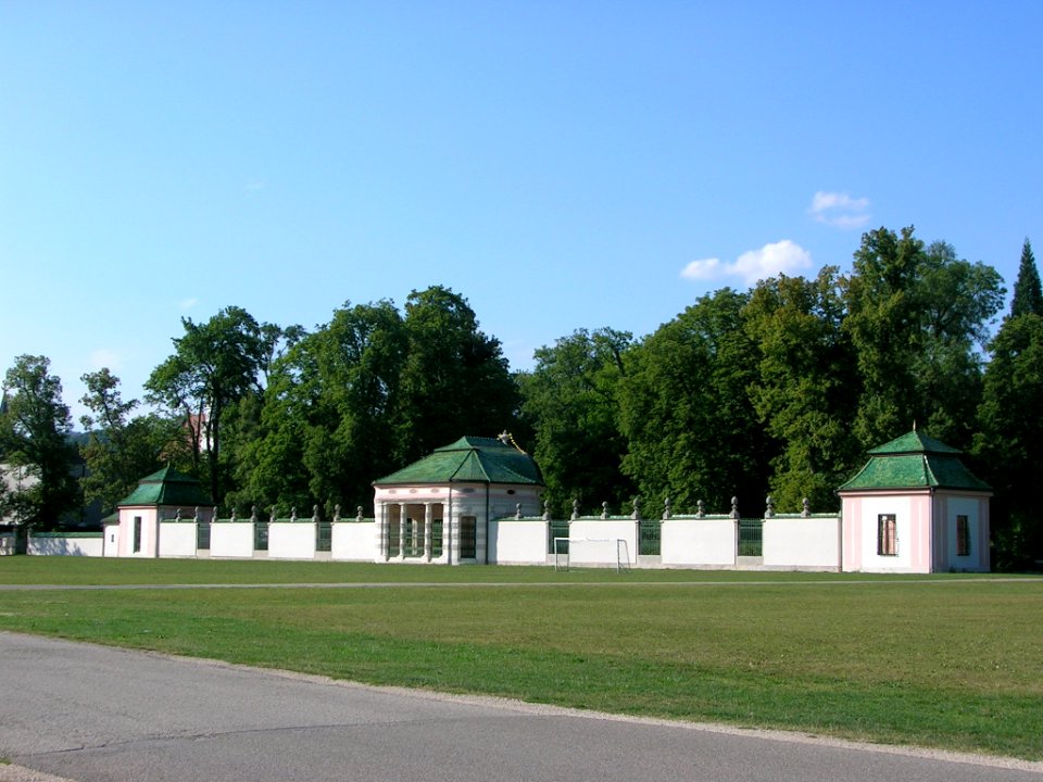Hofgarten Eichstätt -Mauer von Südosten