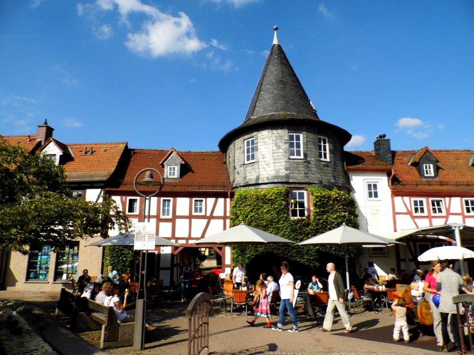 Hofheim, Burggrabenstraße 14, Außenseite