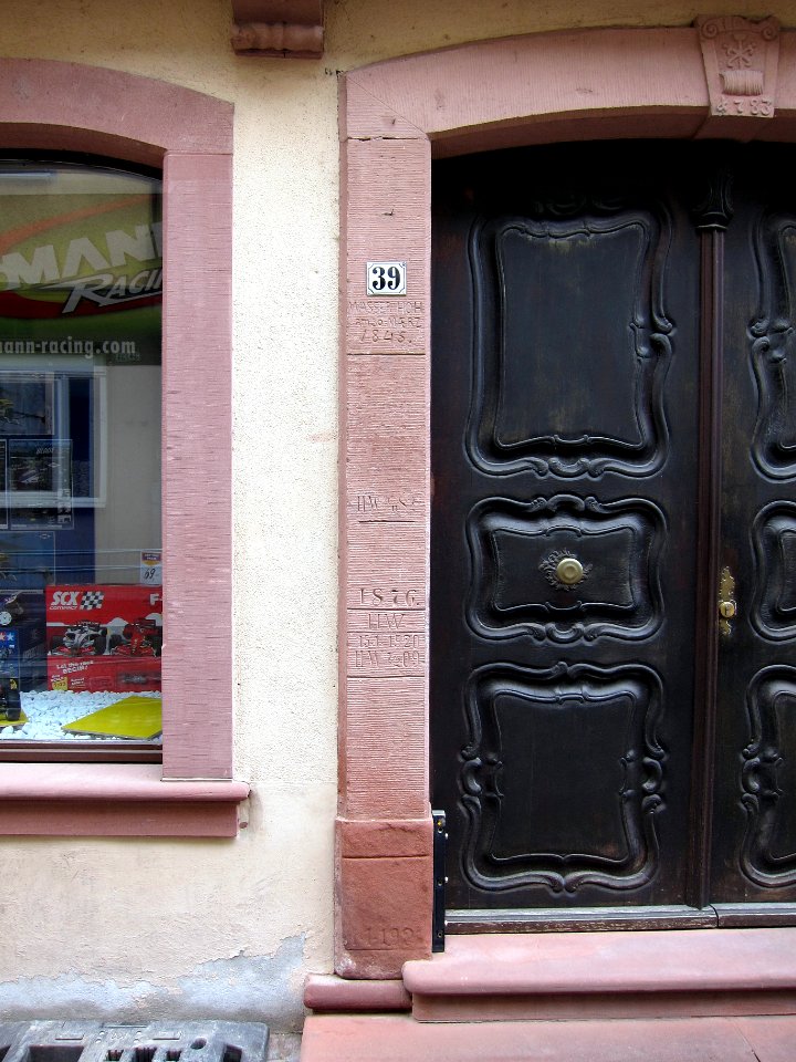 Hochwassermarkierungen Wertheim, 5