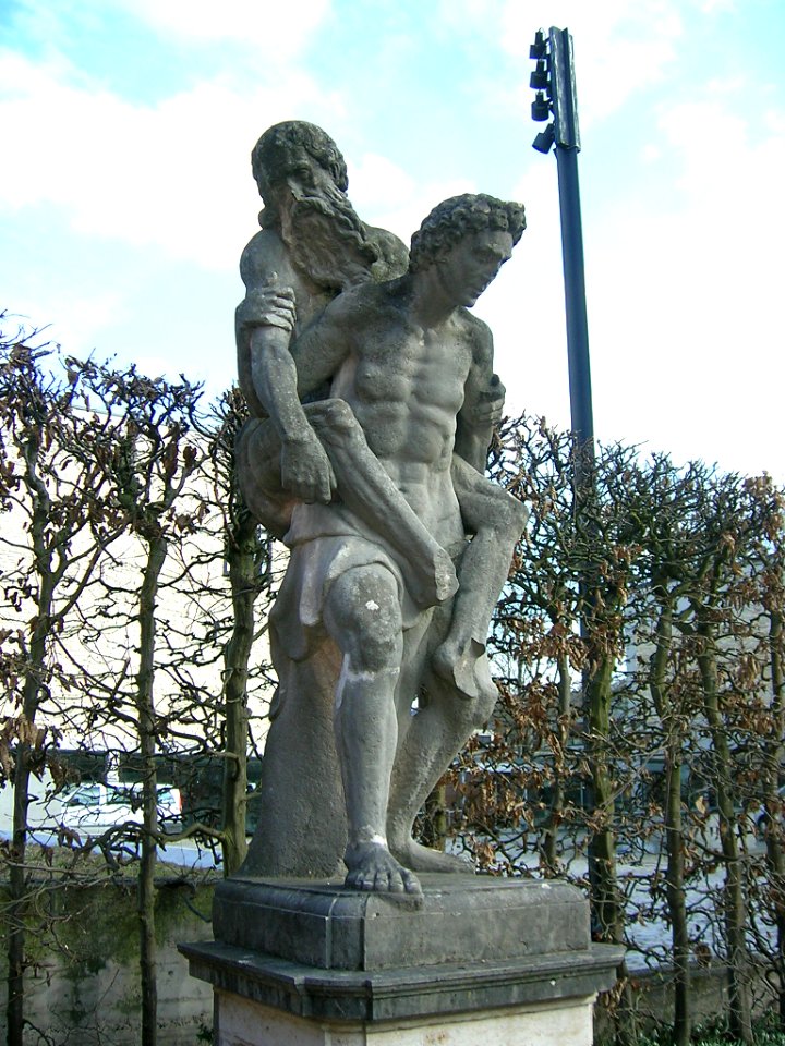 Hofgarten Eichstätt -Aeneas und Anchises (2)