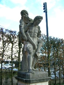 Hofgarten Eichstätt -Aeneas und Anchises (2)