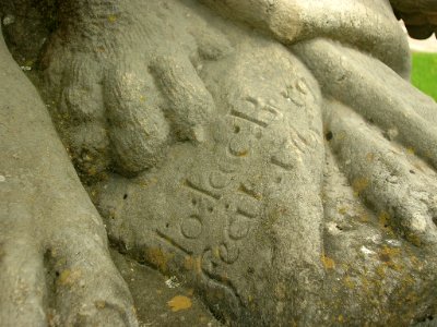 Hofgarten Eichstätt -Statue NO Signatur