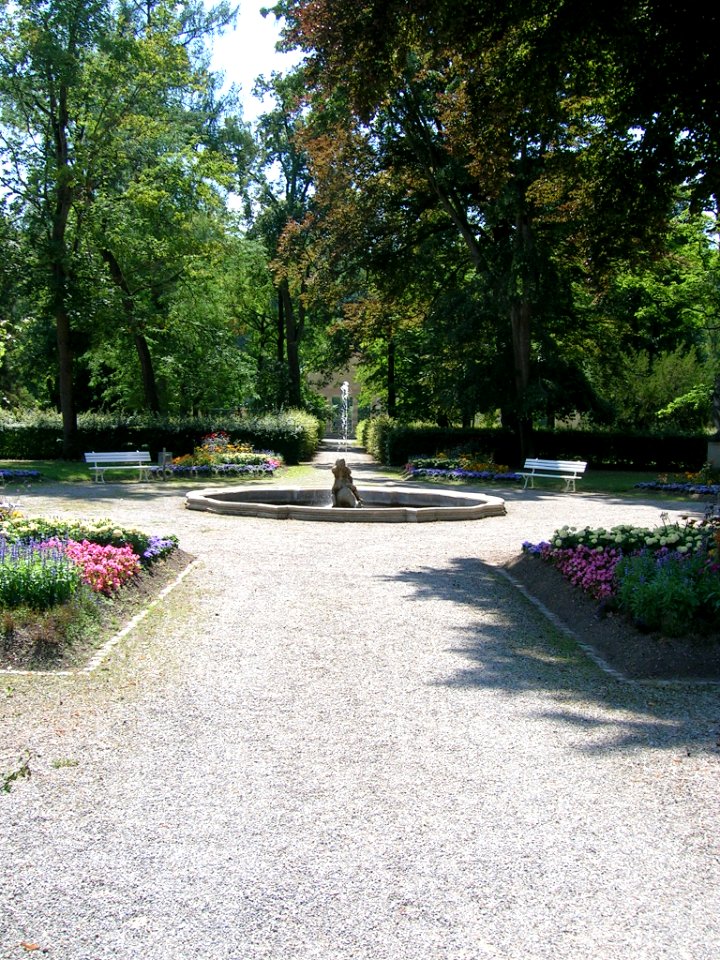 Hofgarten Eichstätt -Mittelweg