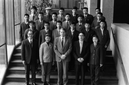 Hogescholen, studenten, groepsportretten, Bestanddeelnr 930-1412