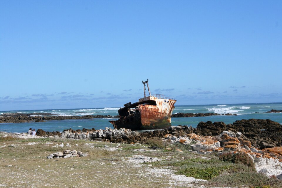 Shipwreck sea summer