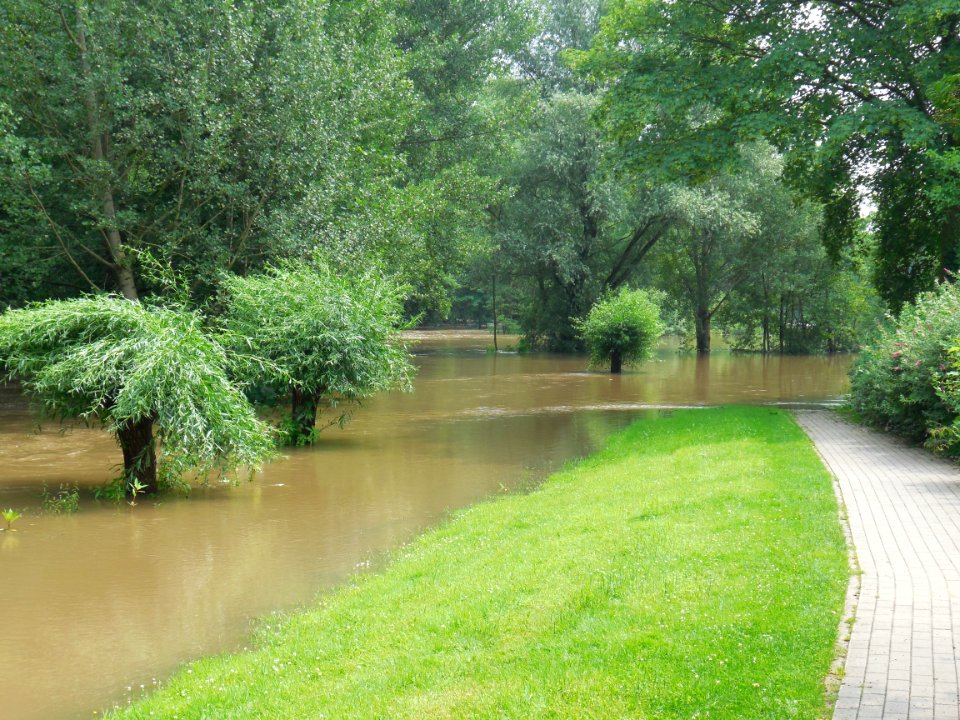 Hochwasser Berkel Gescher4