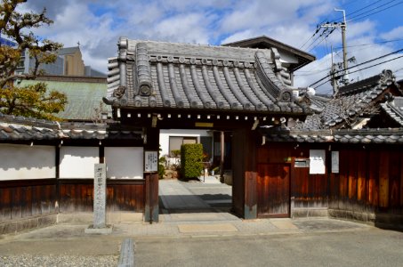 Hokkeji (Higashiyodogawa-ku, Osaka) sanmon