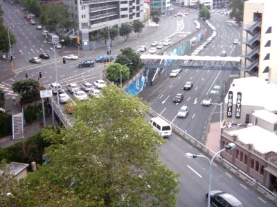 Hobson Street Flyover From Car Park photo