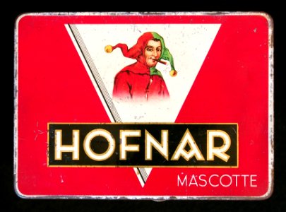 Hofnar Mascotte sigarenblikje