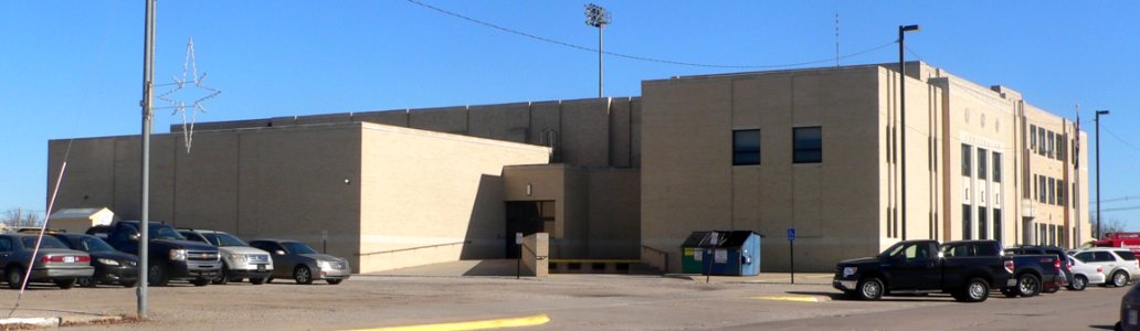 Hoisington, Kansas HS from WSW 1