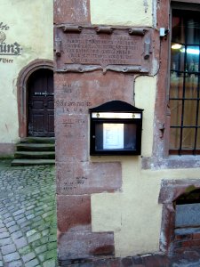 Hochwassermarkierungen Wertheim, 6