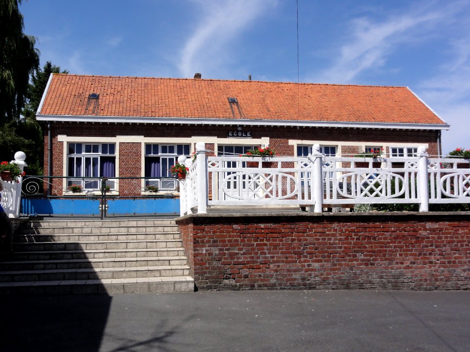 Houdain-lez-Bavay (Nord, Fr) école