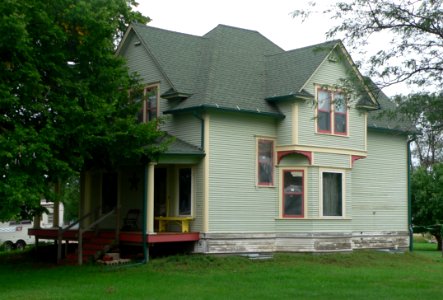 Hofmeister house, White Lake, SD, from NW 1