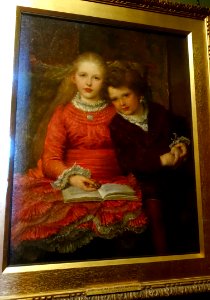 Honble. Evelina and Charles Rothschild, by G. F. Watts - Waddesdon Manor - Buckinghamshire, England - DSC07747