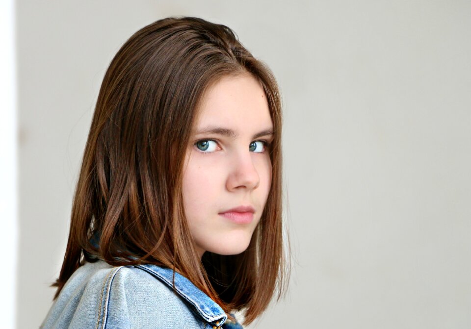 Eyes portrait children's
