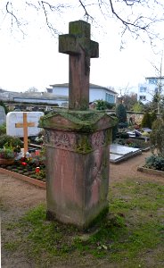 Hochheim am Main, Alter Friedhof, Grab Peter Boller