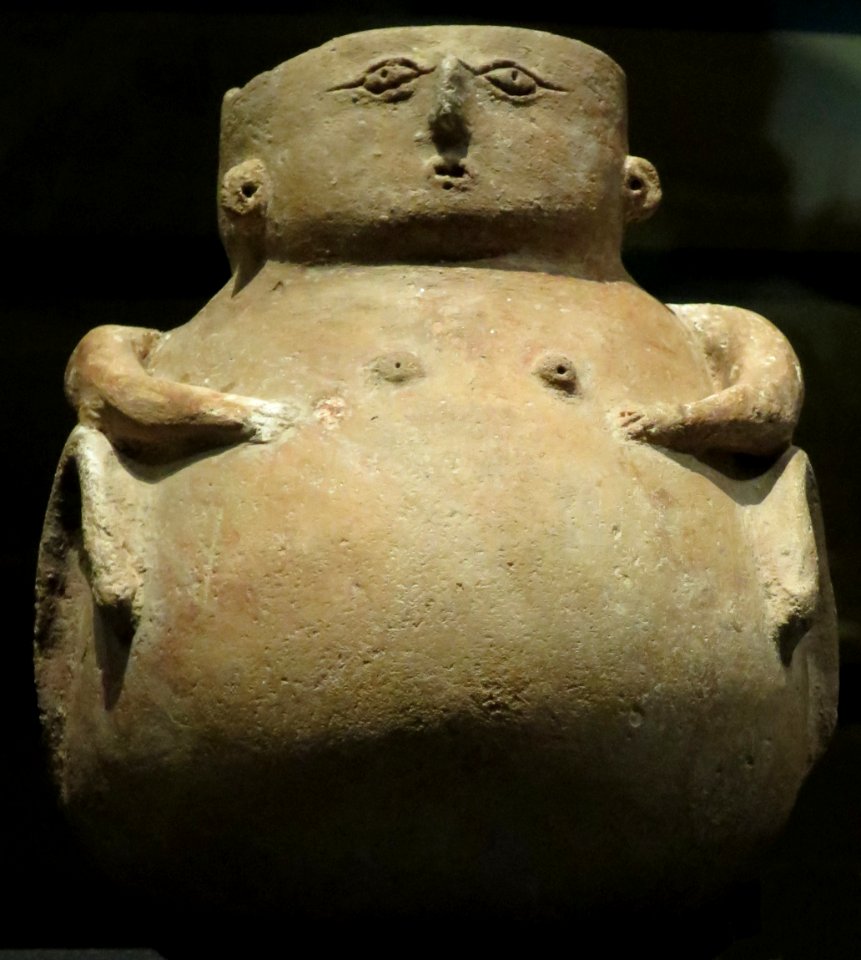 Hohokam human figurative jar, 300-900 CE, Heard Museum