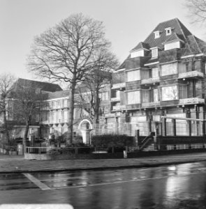 Hotel Wittebrug in Den Haag gesloten, exterieur, Bestanddeelnr 926-0338
