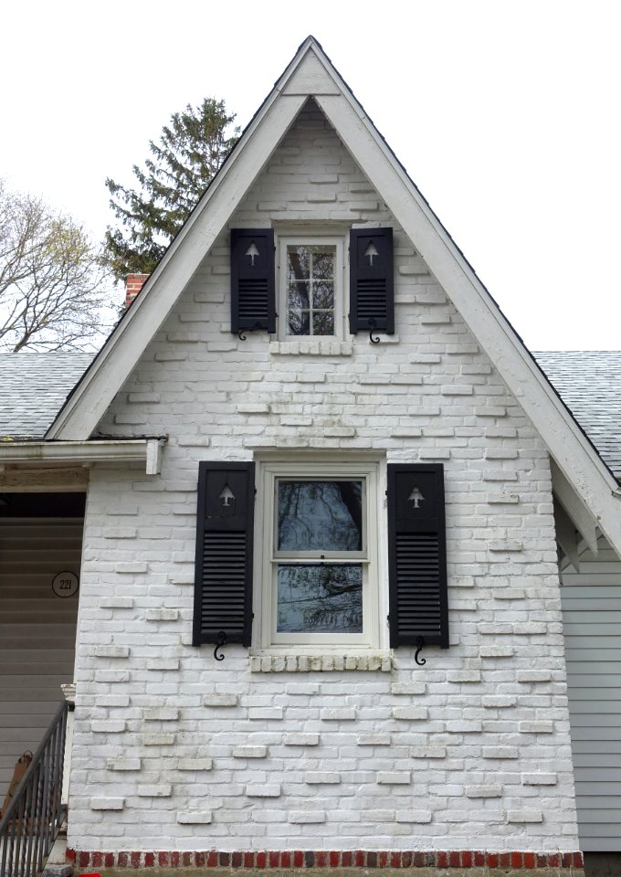 House brickwork - Arlington, MA - DSC00578