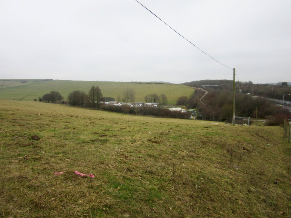 Horsdean Travellers' Site, off Braypool Lane, Patcham (December 2016) (1)