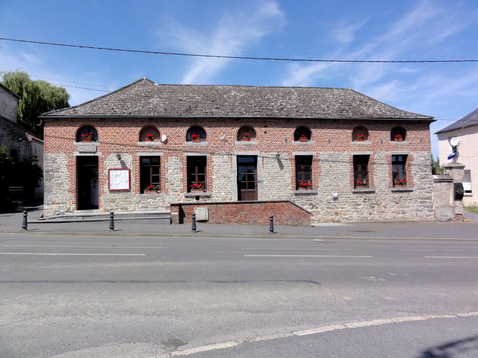 Houdain-lez-Bavay (Nord, Fr) mairie