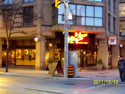 Hothouse restaurant, corner of Church and Front street, Toronto -a photo
