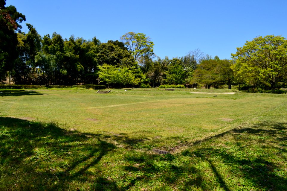 Hoki Kokubunji-ato, zenkei