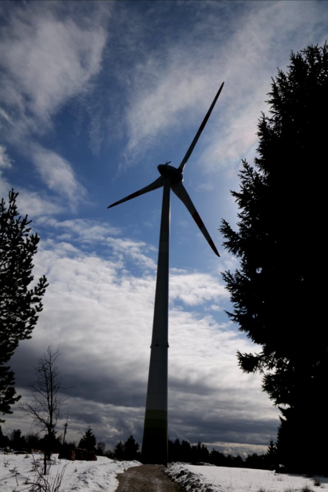Hornisgrinde wind turbine 2020-03-14 01