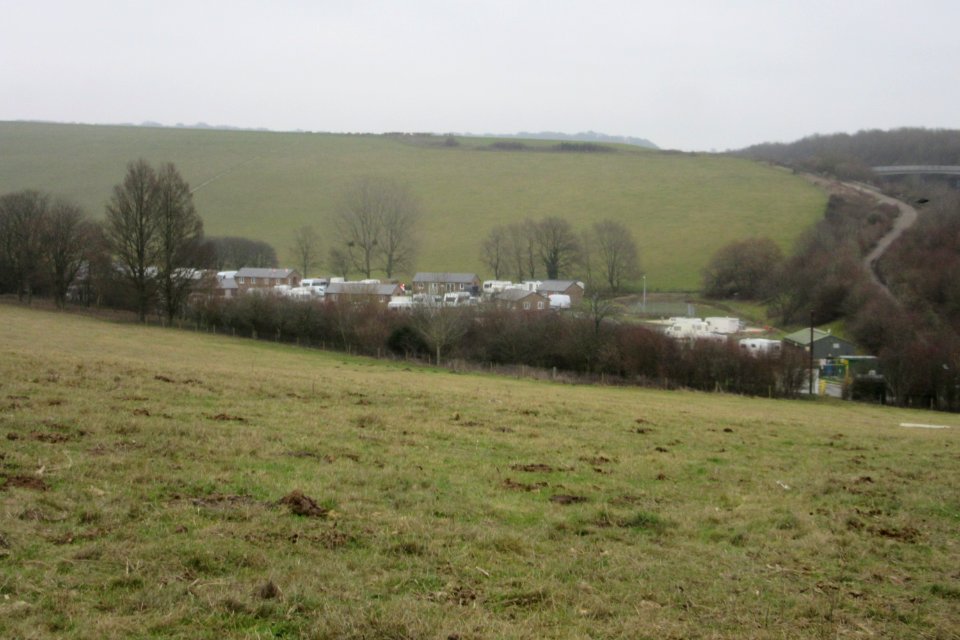 Horsdean Travellers' Site, off Braypool Lane, Patcham (December 2016) (2)