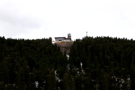 Hornisgrindeturm from Mummelsee 2020-03-14 01