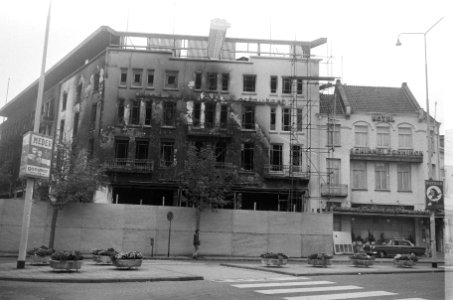 Hotel Silveren Seepaerd na de brand, Eindhoven, exterieur, Bestanddeelnr 925-0505