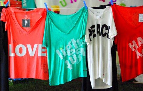 Peace clothes clothing