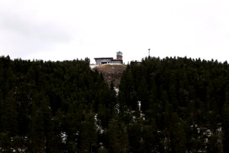 Hornisgrindeturm from Mummelsee 2020-03-14 02