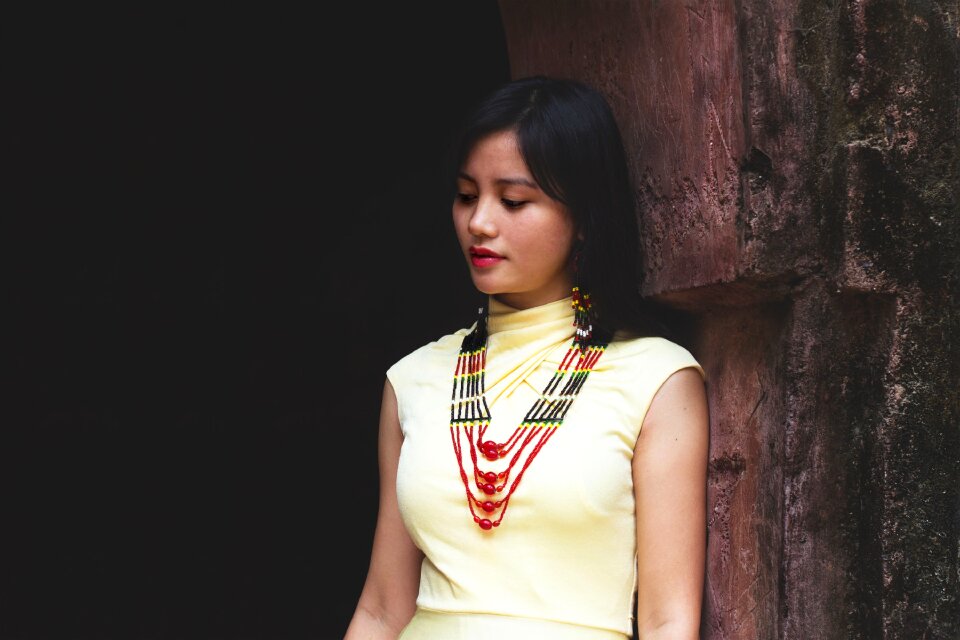 Traditional attire tribal women tribal necklace