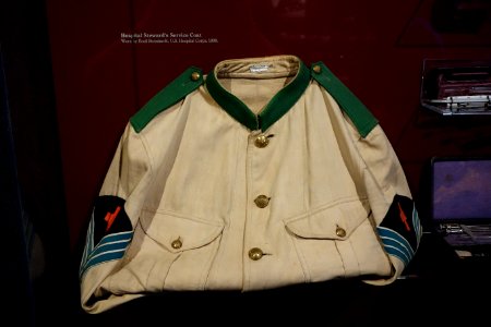 Hospital Steward's Service Coat, US Hospital Corps, 1898 - Wisconsin Veterans Museum - DSC02969