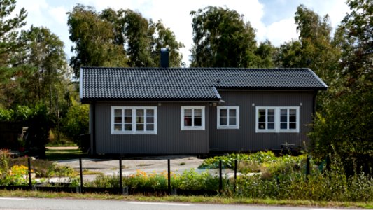 House at Rejdemyr lake in Kolleröd photo