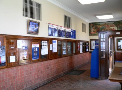 Horton, KS post office interior facing NNW 1