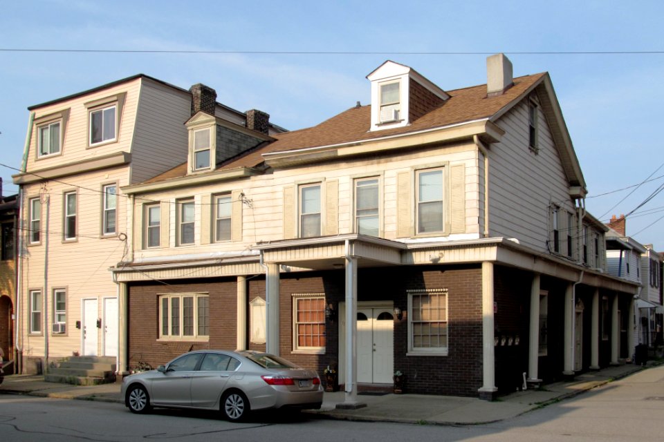House, probably former funeral home, 19th Street, South Side, 2021-07-15