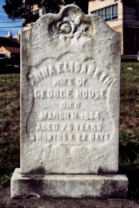 House (Anna Elisabeth), St. Clair Cemetery, 2015-10-06, 02
