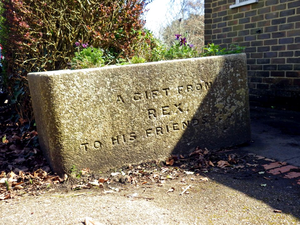 Horse trough, Manor Gardens, Old Town, Bexhill