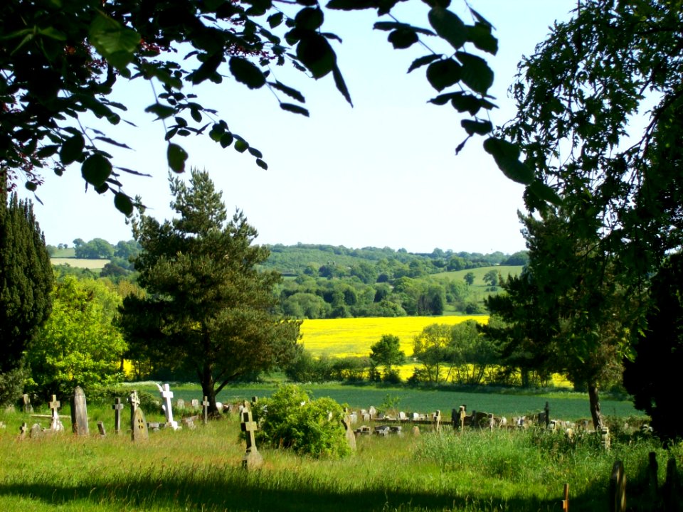 Horsmonden, view from St Margaret's churchyard
