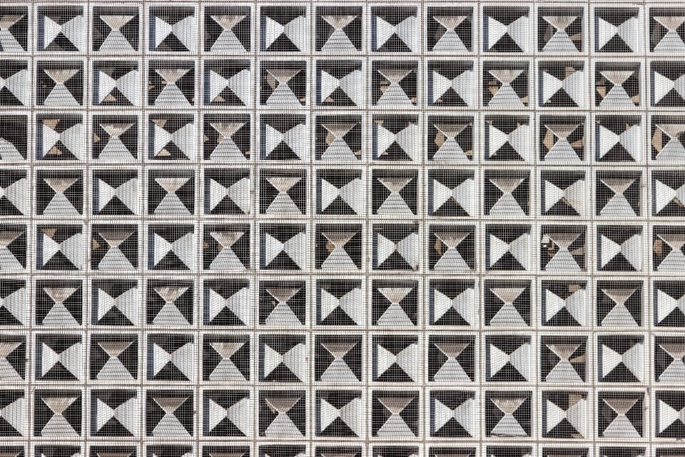 Abstract squares triangle