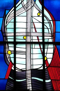Würzburg church window glass window
