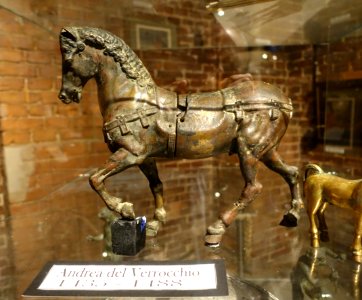Horse (model), Andrea Verrocchio, 1480, bronze - Kulenovic Collection - Karlskrona, Sweden - DSC08532