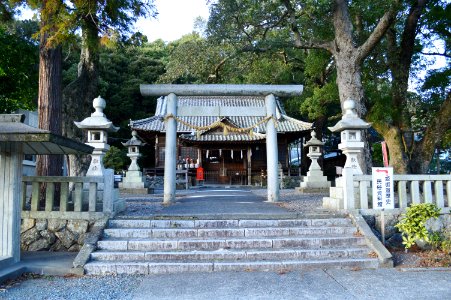 Hosoe-jinja, entrance