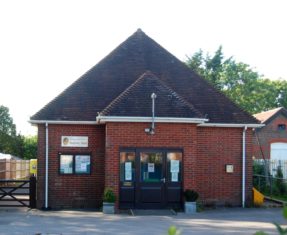 Horndean Baptist Church, Napier Hall, Napier Road, Horndean (May 2019) (3)