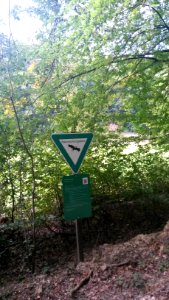 Hornau, Braubachtal bei Hornau, Schild