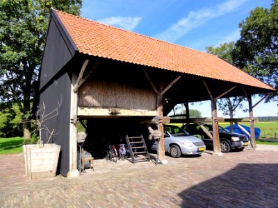 Horssen (Druten) Rijksmonument 523805 wagenloods Pannekoeksestraat 1